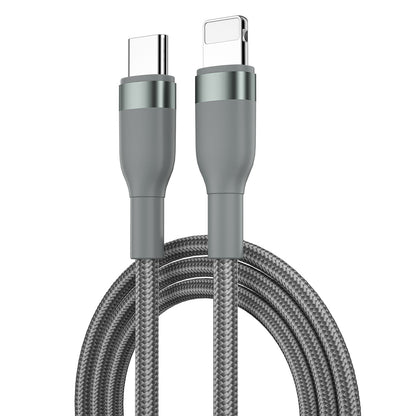 Wiwu Wİ-C017 Concise Serisi Type-C to Lightning PD Data Kablo 30W 1.2 Metre