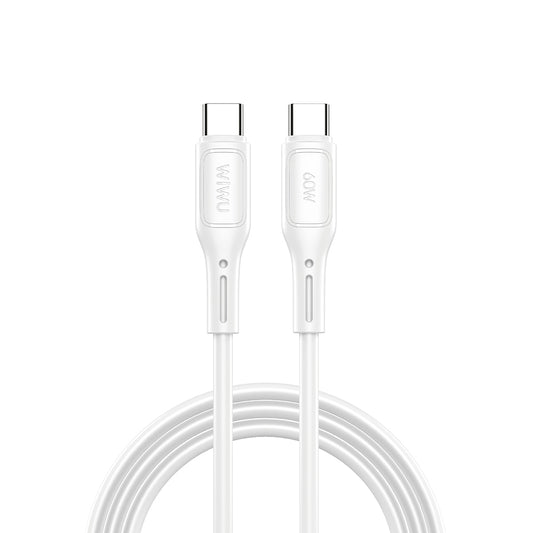 Wiwu Wi-C043E Starlink Serisi Type-C to Type-C Hızlı Şarj Özellikli Data ve Şarj Kablosu 60W 1M