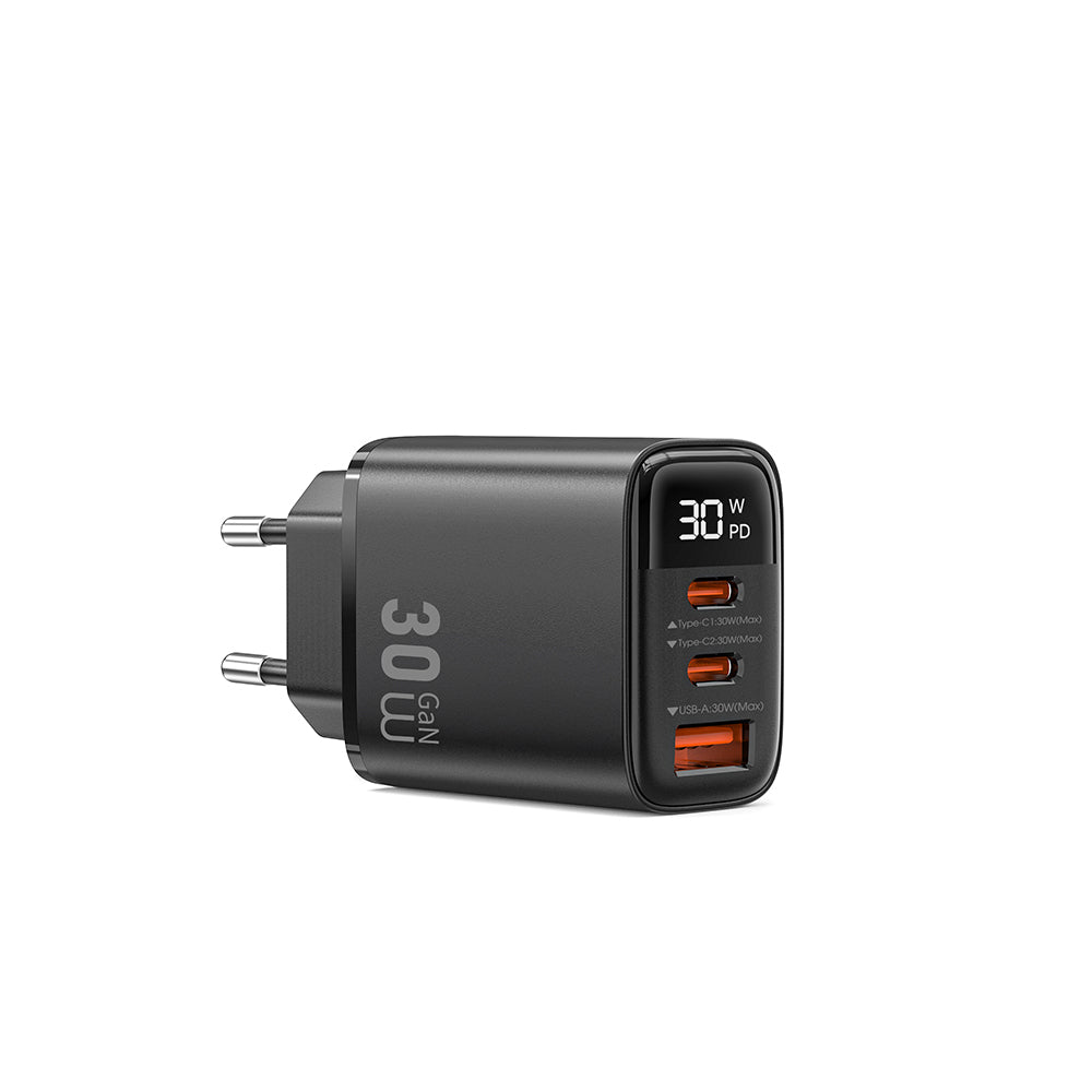 Wiwu Wi-G010 Firefly Serisi GaN Tech PD Hızlı Şarj Özellikli Şarj Başlığı 30W