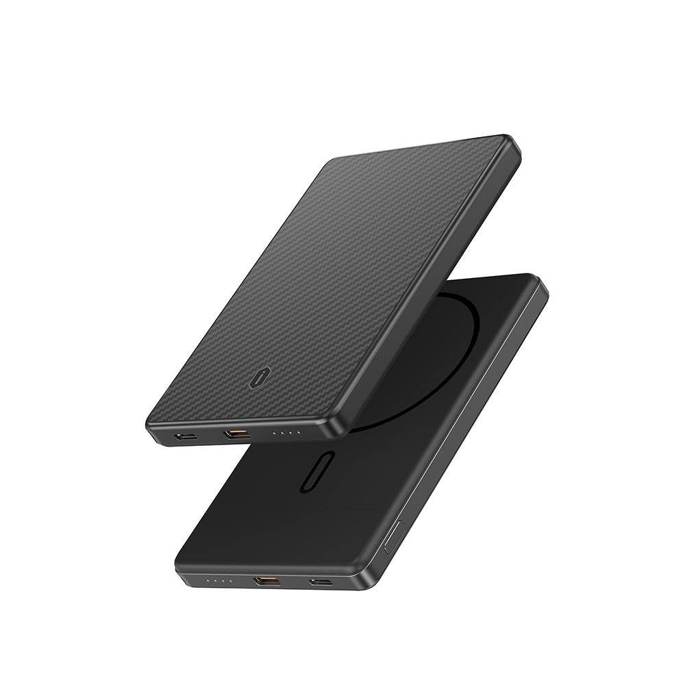 Wiwu Wi-P072 PD 20W M-safe Şarj Özellikli Ultra İnce Aramid Fiber Powerbank 15W 5000mAh