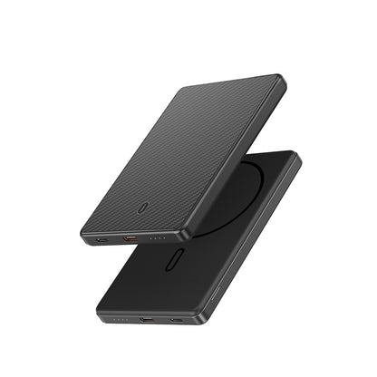 Wiwu Wi-P072 PD 20W M-safe Şarj Özellikli Ultra İnce Aramid Fiber Powerbank 15W 5000mAh