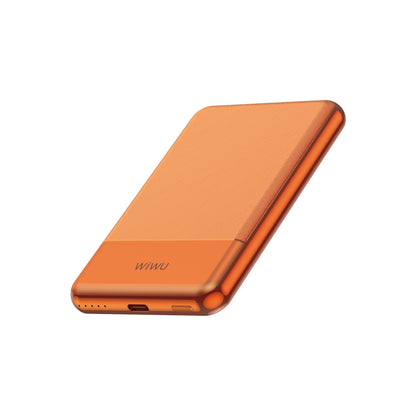 Wiwu Wi-P088 LED Işık Göstergeli PD 20W Kablosuz Powerbank 5000mAh 15W