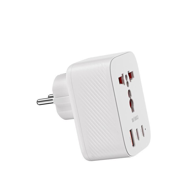 Wiwu Wi-UA008 GaN Tech PD Hızlı Şarj Özellikli Seyahat Şarj Başlığı 30W