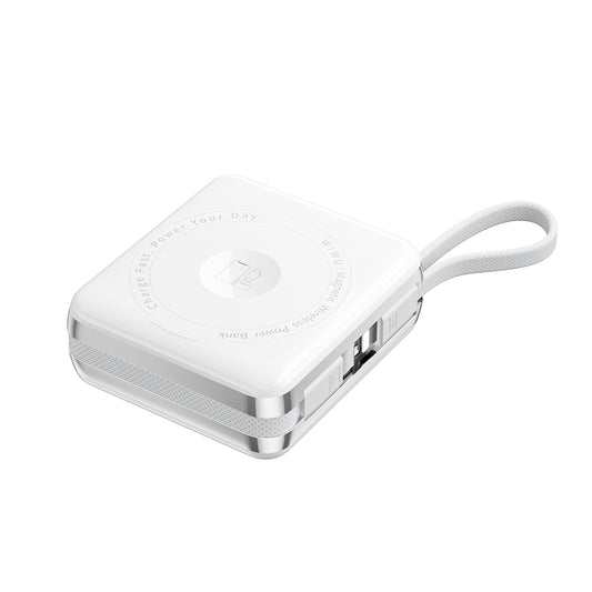 Wiwu XF17 Mag Plus Serisi M-safe Şarj Özellikli 3in1 15W Taşınabilir Powerbank 10.000mAh