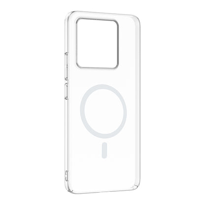 Xiaomi 14T Kamera Korumalı M-Safe Şarj Özellikli Şeffaf Zore London Sert PC Kapak