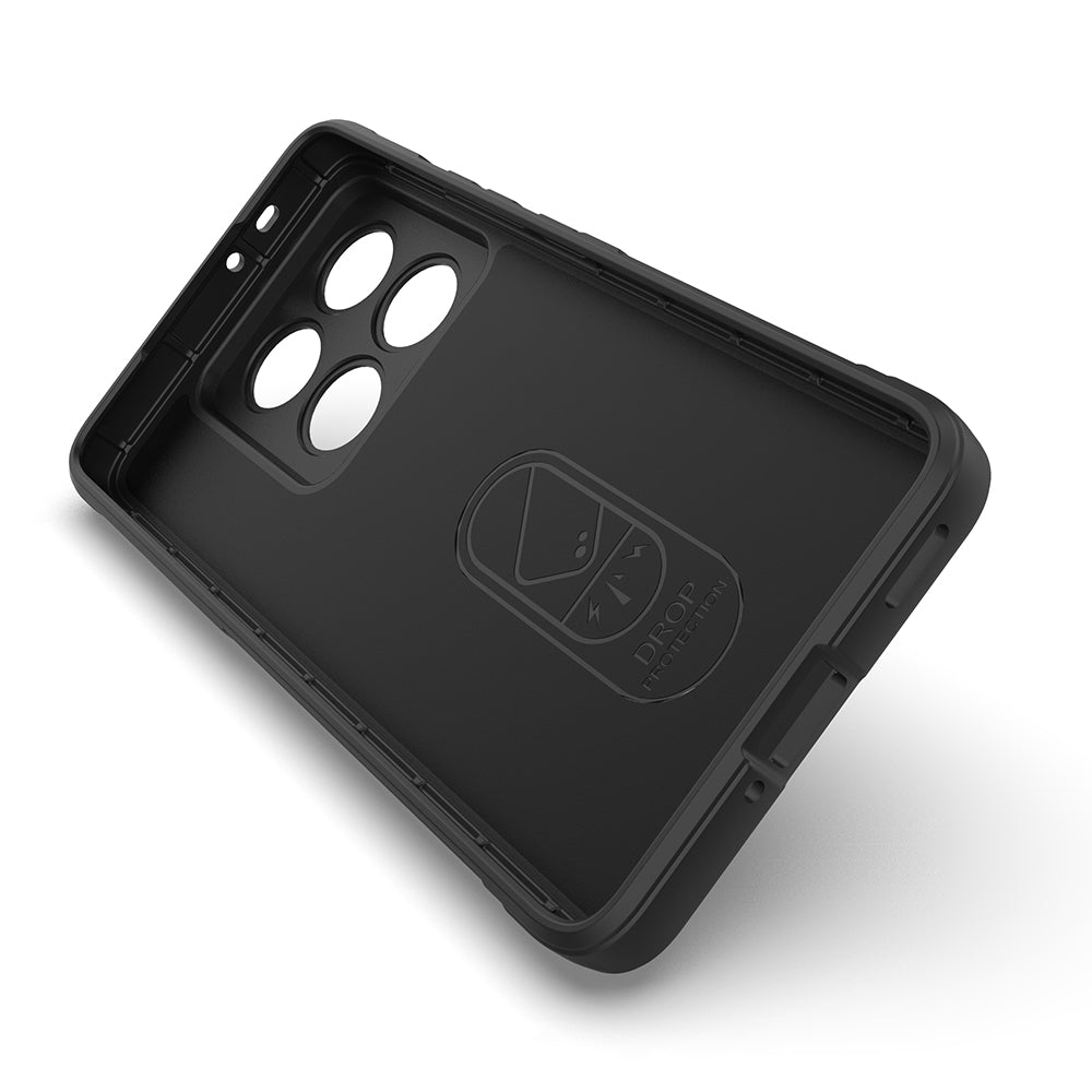 Xiaomi 14T Pro Kılıf Esnek TPU Oyuklu Arka Yüzey Tasarımlı Zore Etnik Silikon Kapak