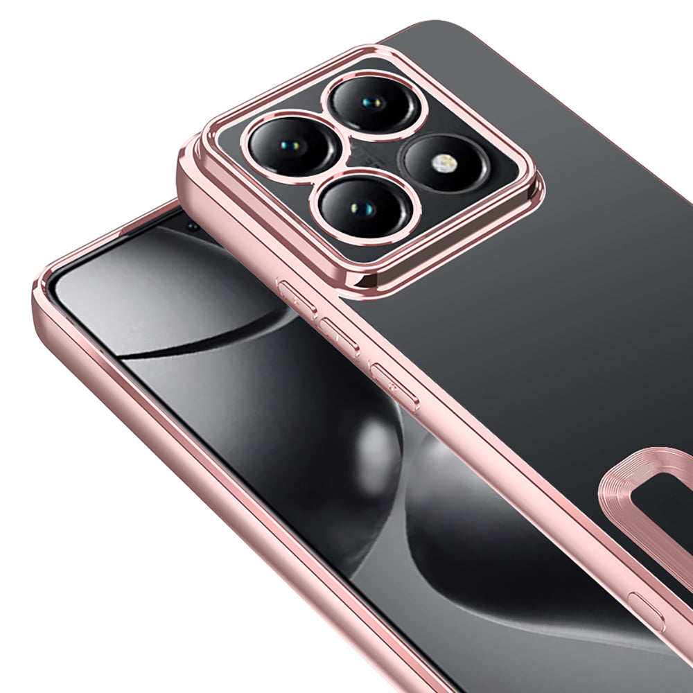 Xiaomi 14T Pro Kılıf Kamera Korumalı Logo Gösteren Zore Omega Kapak