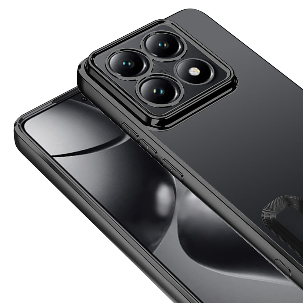 Xiaomi 14T Pro Kılıf Kamera Korumalı Logo Gösteren Zore Omega Kapak
