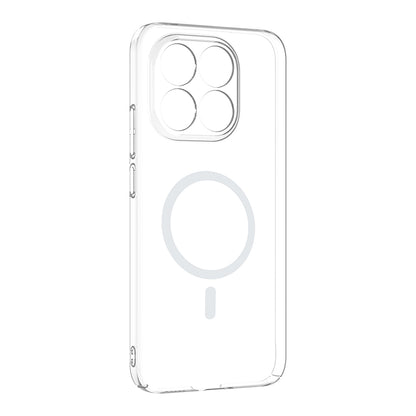 Xiaomi 15T Kamera Korumalı M-Safe Şarj Özellikli Şeffaf Zore London Sert PC Kapak