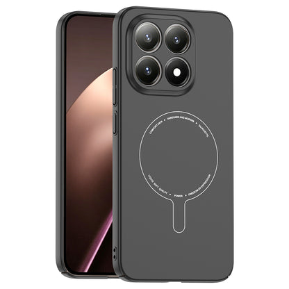 Xiaomi 15T Kılıf M-Safe Şarj Özellikli Kamera Korumalı Zore Elio Sert PC Kapak