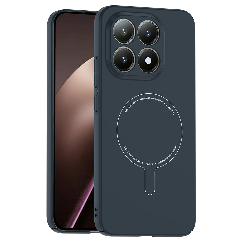 Xiaomi 15T Kılıf M-Safe Şarj Özellikli Kamera Korumalı Zore Elio Sert PC Kapak