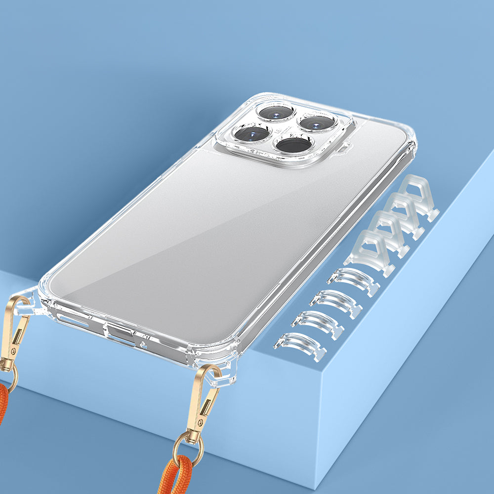 Xiaomi 15T Pro Kılıf Airbagli Takılabilir Askı Aparatlı Zore Snap Silikon Kapak