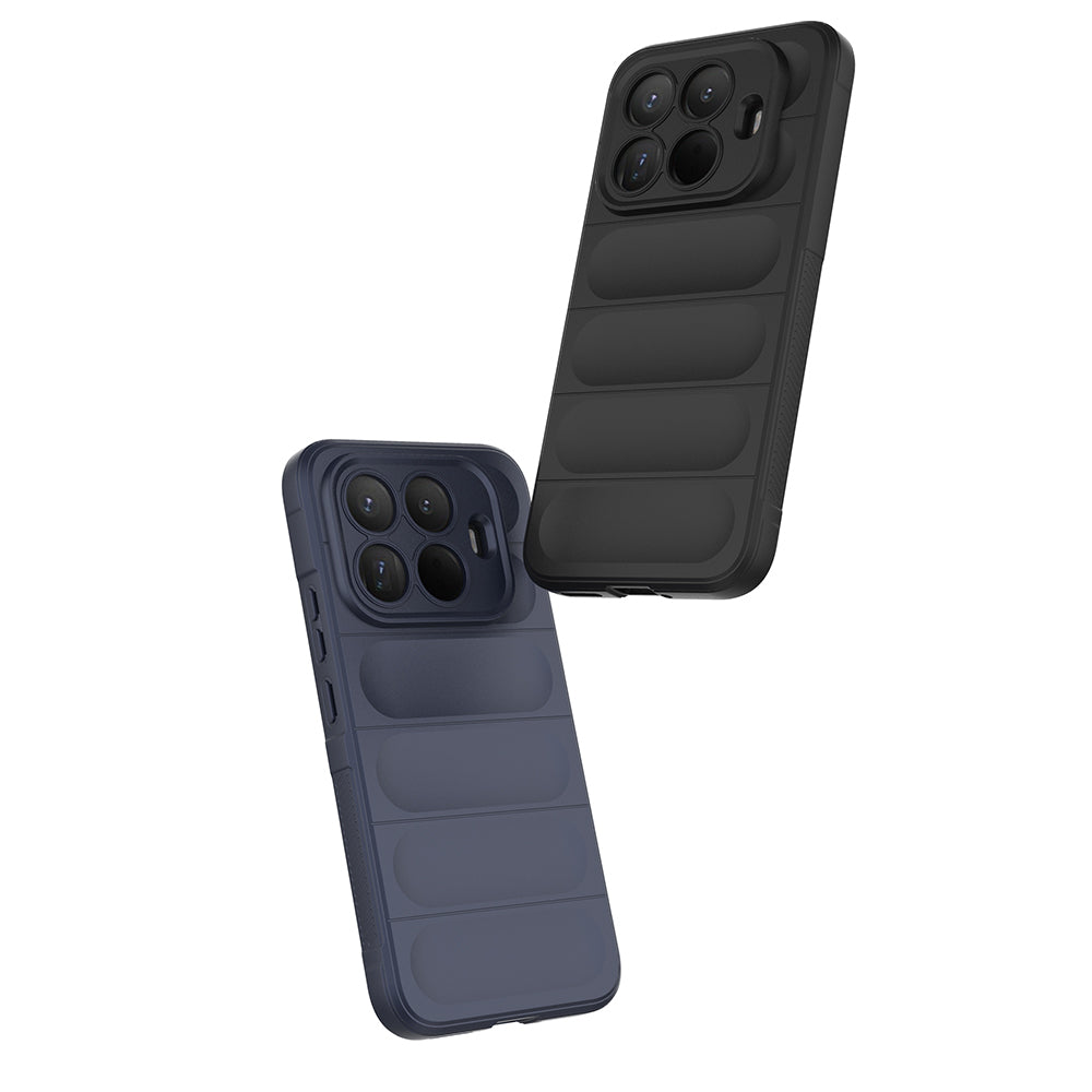 Xiaomi 15T Pro Kılıf Esnek TPU Oyuklu Arka Yüzey Tasarımlı Zore Etnik Silikon Kapak
