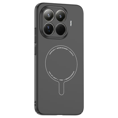 Xiaomi 15T Pro Kılıf M-Safe Şarj Özellikli Kamera Korumalı Zore Elio Sert PC Kapak