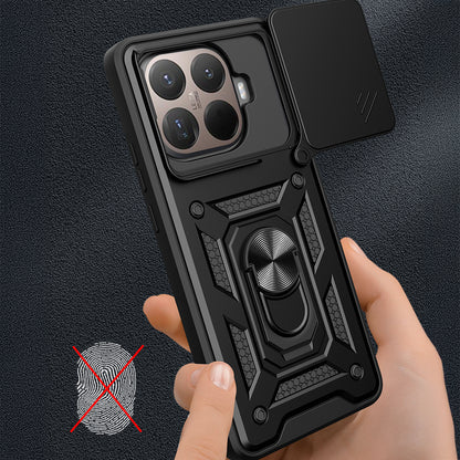 Xiaomi 15T Pro Kılıf Magnetik Standlı Kamera Korumalı Zore Sürgülü Vega Kapak
