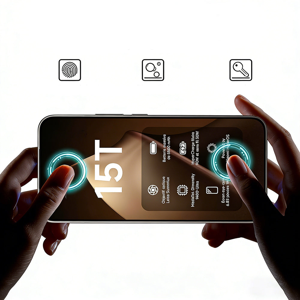 Xiaomi 15T Pro Zore Süper Pet Ekran Koruyucu Jelatin