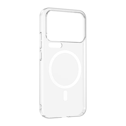 Xiaomi 17 Pro Kamera Korumalı M-Safe Şarj Özellikli Şeffaf Zore London Sert PC Kapak