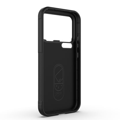 Xiaomi 17 Pro Max Kılıf Esnek TPU Oyuklu Arka Yüzey Tasarımlı Zore Etnik Silikon Kapak