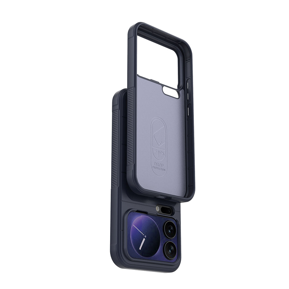 Xiaomi 17 Pro Max Kılıf Esnek TPU Oyuklu Arka Yüzey Tasarımlı Zore Etnik Silikon Kapak