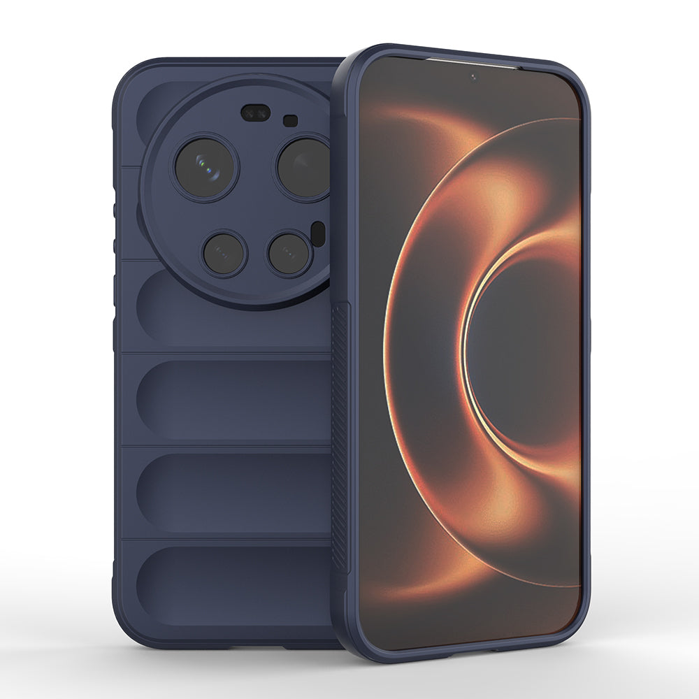 Xiaomi 17 Ultra Kılıf Esnek TPU Oyuklu Arka Yüzey Tasarımlı Zore Etnik Silikon Kapak