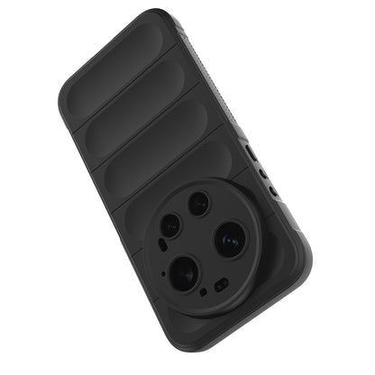 Xiaomi 17 Ultra Kılıf Esnek TPU Oyuklu Arka Yüzey Tasarımlı Zore Etnik Silikon Kapak