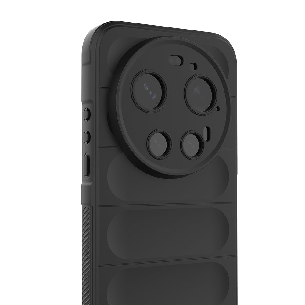 Xiaomi 17 Ultra Kılıf Esnek TPU Oyuklu Arka Yüzey Tasarımlı Zore Etnik Silikon Kapak