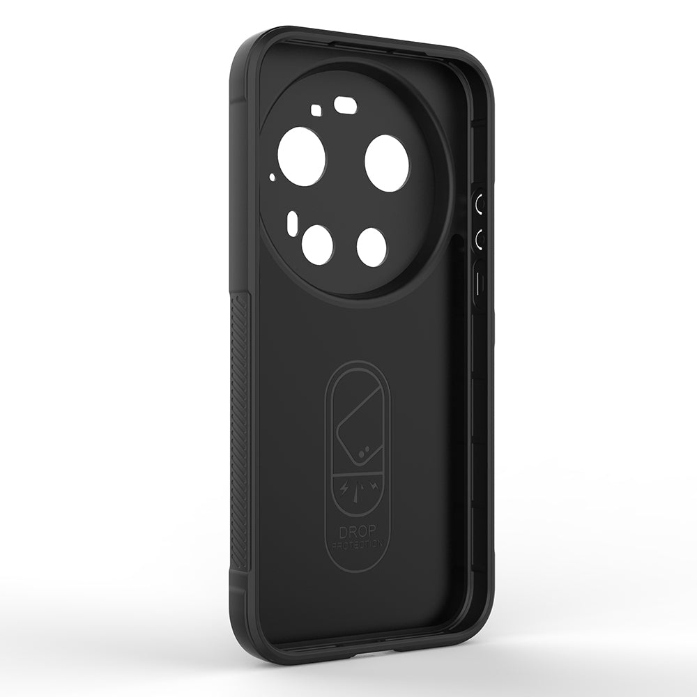 Xiaomi 17 Ultra Kılıf Esnek TPU Oyuklu Arka Yüzey Tasarımlı Zore Etnik Silikon Kapak