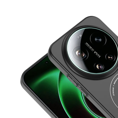 Xiaomi 17 Ultra Kılıf M-Safe Şarj Özellikli Kamera Korumalı Zore Elio Sert PC Kapak