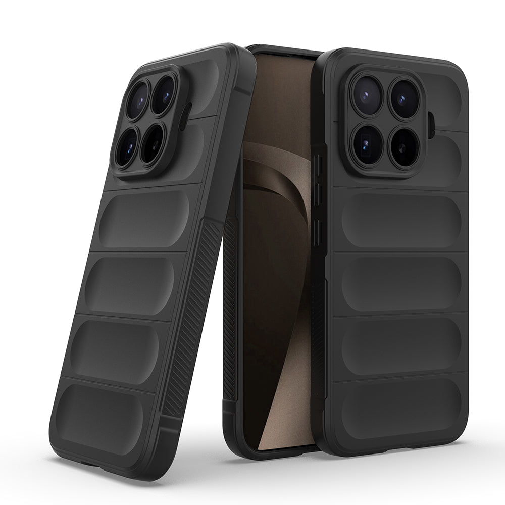Xiaomi 17T Kılıf Esnek TPU Oyuklu Arka Yüzey Tasarımlı Zore Etnik Silikon Kapak