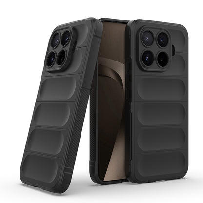 Xiaomi 17T Kılıf Esnek TPU Oyuklu Arka Yüzey Tasarımlı Zore Etnik Silikon Kapak