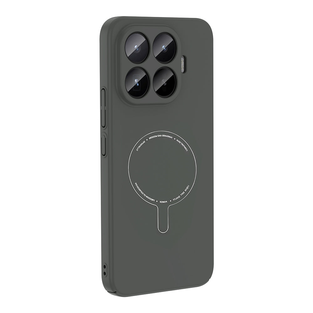 Xiaomi 17T Kılıf M-Safe Şarj Özellikli Kamera Korumalı Zore Elio Sert PC Kapak