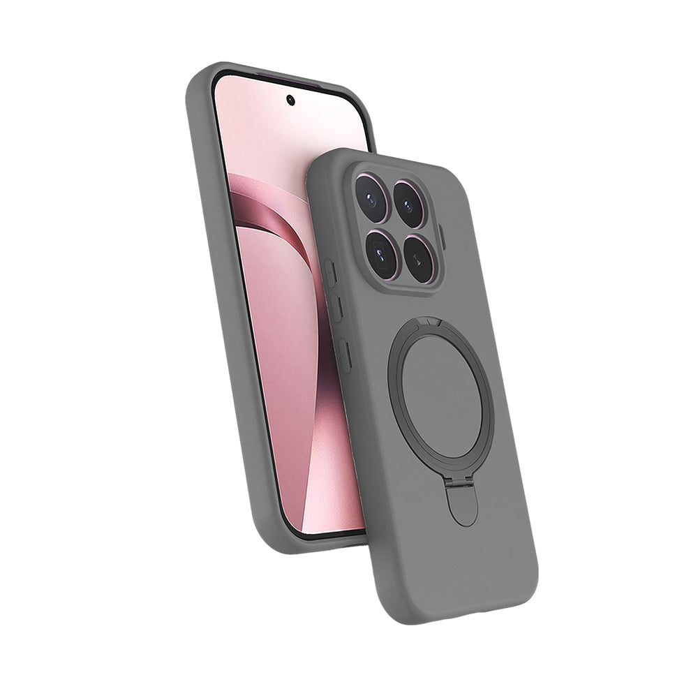 Xiaomi 17T Kılıf M-safe Şarj Özellikli Standlı Zore Samara Kapak
