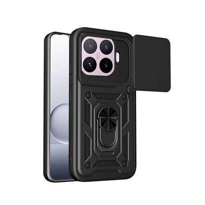 Xiaomi 17T Kılıf Magnetik Standlı Kamera Korumalı Zore Sürgülü Vega Kapak