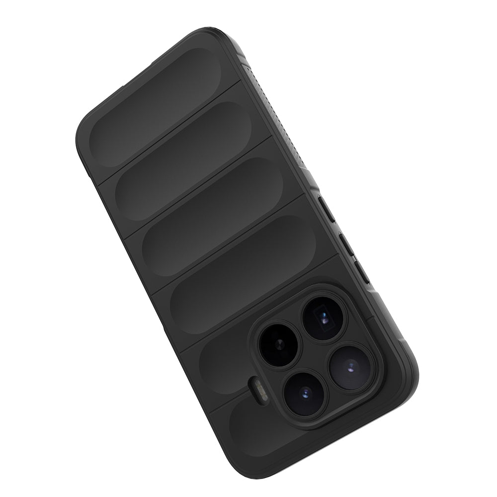 Xiaomi 17T Pro Kılıf Esnek TPU Oyuklu Arka Yüzey Tasarımlı Zore Etnik Silikon Kapak