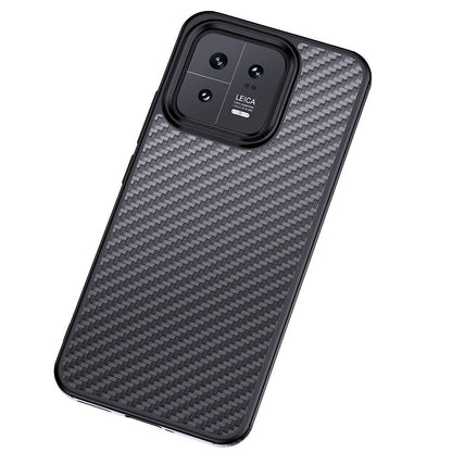 Xiaomi Mi 13 Kılıf Aramid Karbon Fiber M-safe Özellikli Wlons Radison Kapak