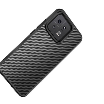 Xiaomi Mi 13 Kılıf Aramid Karbon Fiber M-safe Özellikli Wlons Radison Kapak