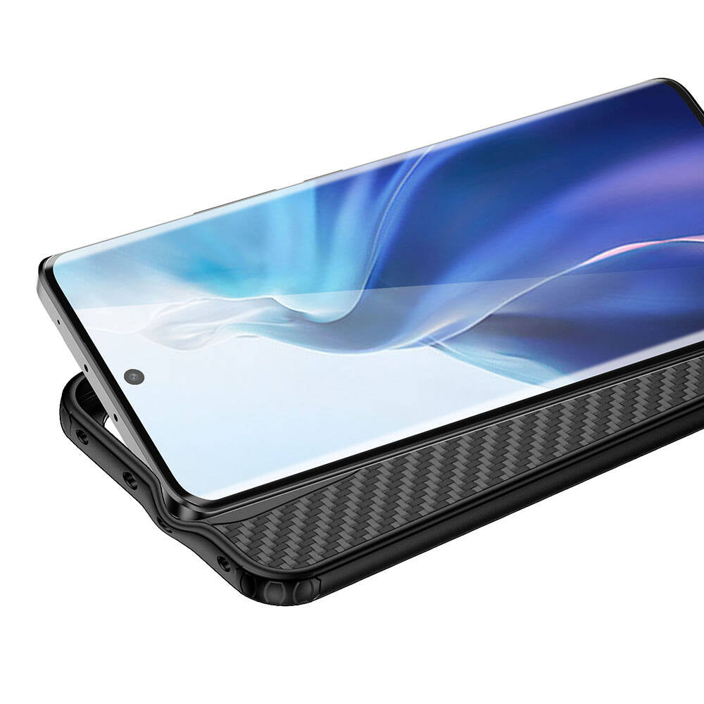 Xiaomi Mi 13 Kılıf Aramid Karbon Fiber M-safe Özellikli Wlons Radison Kapak