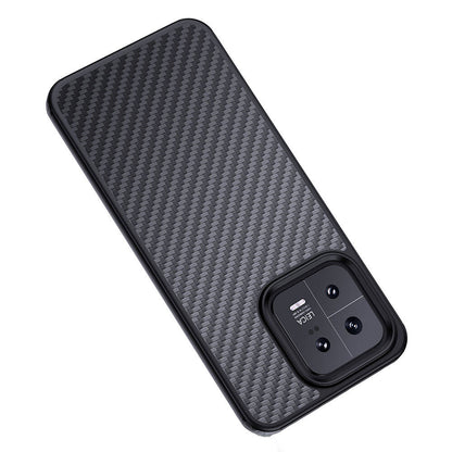 Xiaomi Mi 13 Kılıf Aramid Karbon Fiber M-safe Özellikli Wlons Radison Kapak
