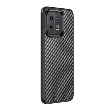 Xiaomi Mi 13 Pro Kılıf Aramid Karbon Fiber M-safe Özellikli Wlons Radison Kapak