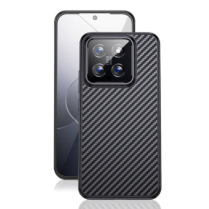 Xiaomi Mi 14 Pro Kılıf Aramid Karbon Fiber M-safe Özellikli Wlons Radison Kapak