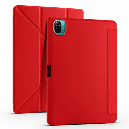 Xiaomi Mi Pad 5 Kılıf Zore Tri Folding Kalem Bölmeli Standlı Kılıf
