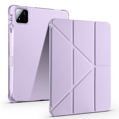Xiaomi Pad 7 Kılıf Zore Tri Folding Kalem Bölmeli Standlı Kılıf