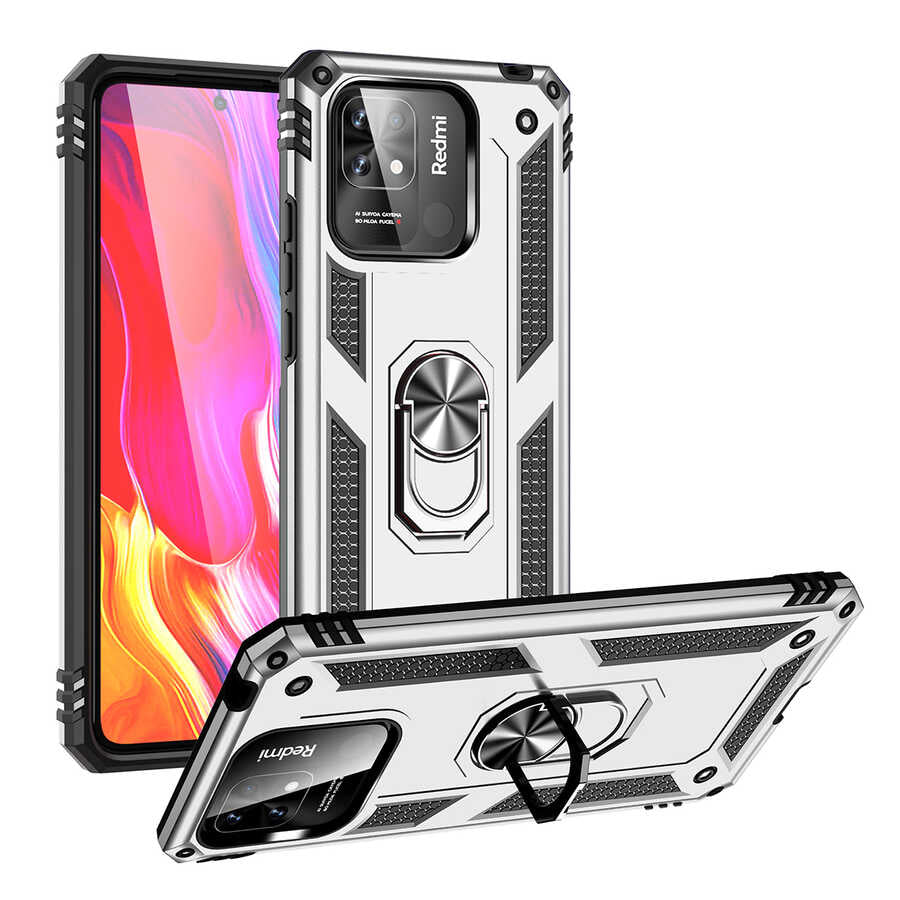 Xiaomi Poco C40 Kılıf Zore Vega Kapak