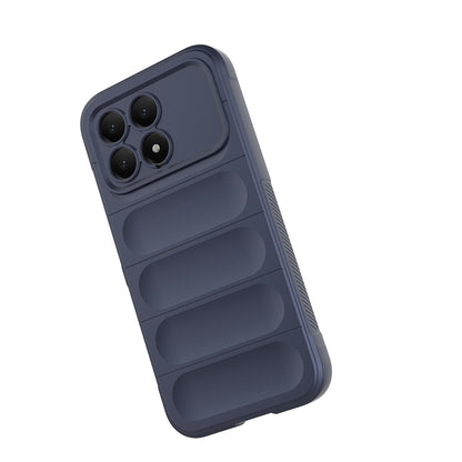 Xiaomi Poco F8 Pro Kılıf Esnek TPU Oyuklu Arka Yüzey Tasarımlı Zore Etnik Silikon Kapak