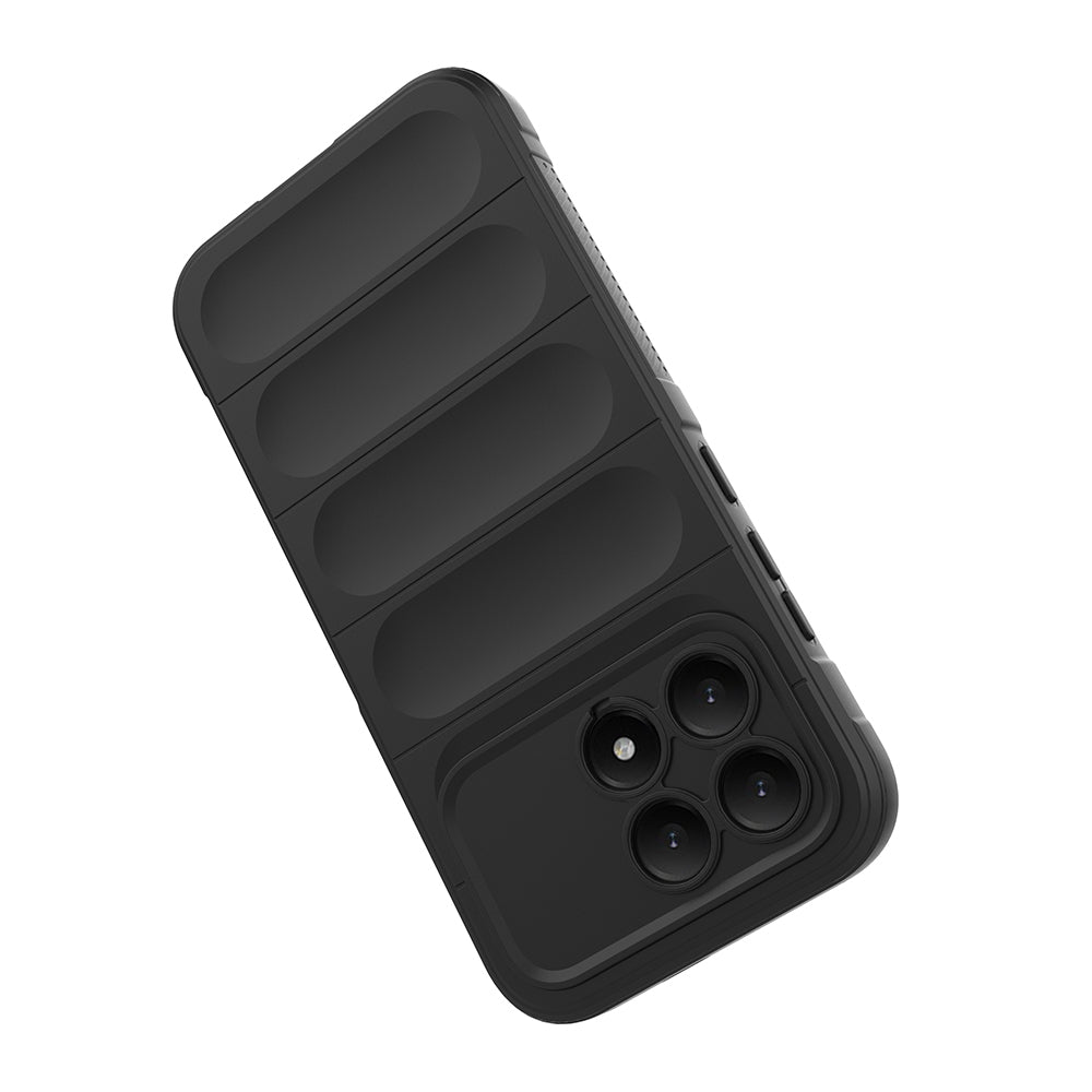 Xiaomi Poco F8 Pro Kılıf Esnek TPU Oyuklu Arka Yüzey Tasarımlı Zore Etnik Silikon Kapak