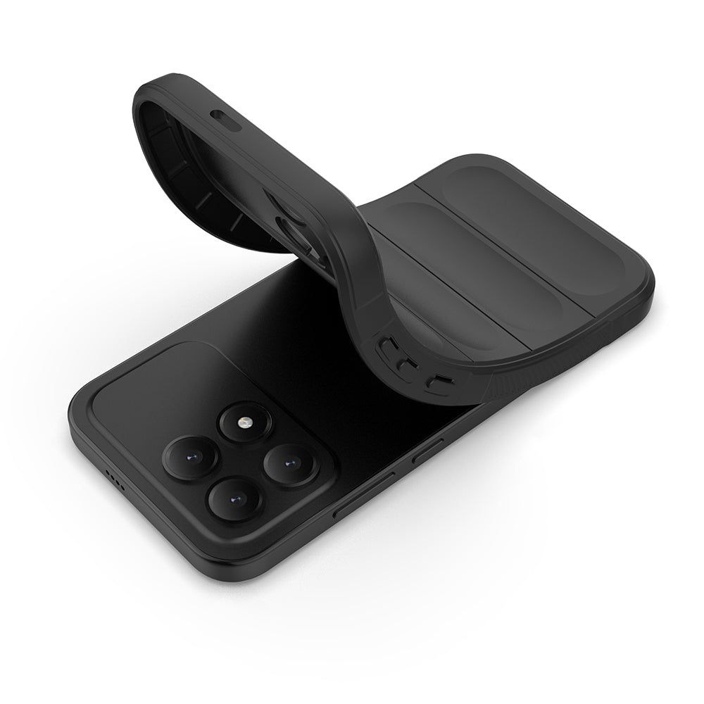 Xiaomi Poco F8 Pro Kılıf Esnek TPU Oyuklu Arka Yüzey Tasarımlı Zore Etnik Silikon Kapak