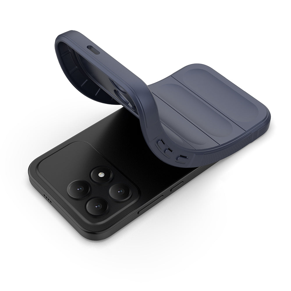 Xiaomi Poco F8 Pro Kılıf Esnek TPU Oyuklu Arka Yüzey Tasarımlı Zore Etnik Silikon Kapak