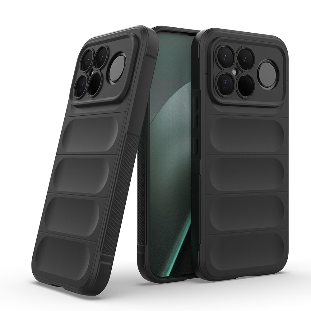 Xiaomi Poco F8 Ultra Kılıf Esnek TPU Oyuklu Arka Yüzey Tasarımlı Zore Etnik Silikon Kapak
