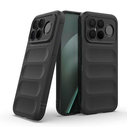 Xiaomi Poco F8 Ultra Kılıf Esnek TPU Oyuklu Arka Yüzey Tasarımlı Zore Etnik Silikon Kapak