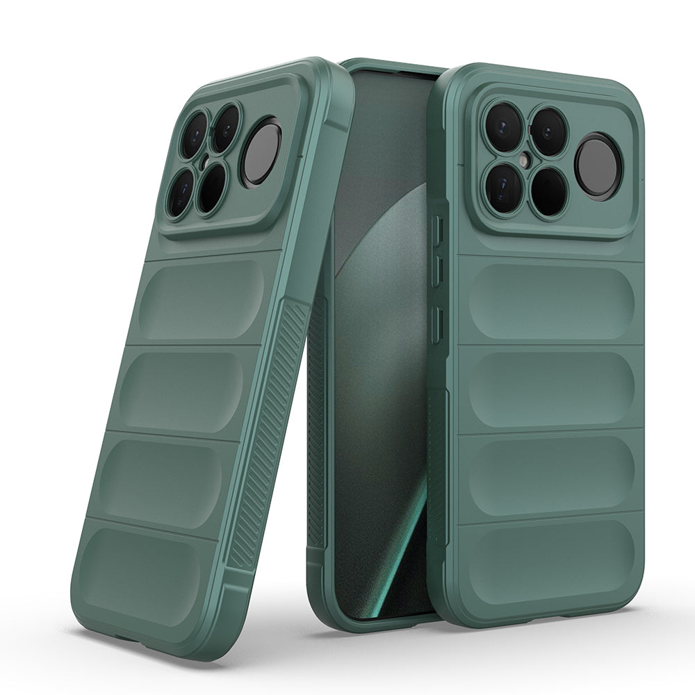 Xiaomi Poco F8 Ultra Kılıf Esnek TPU Oyuklu Arka Yüzey Tasarımlı Zore Etnik Silikon Kapak